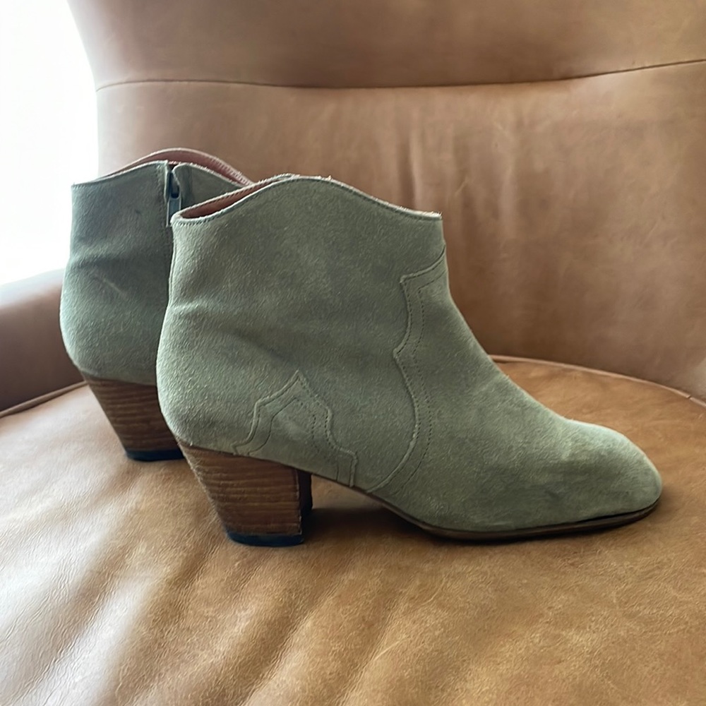 Isabel Marant Dicker Boots Taupe Size 7 EU 37
